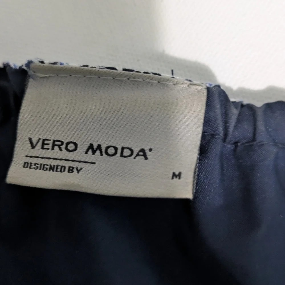 Vero Moda Sleeveless Geometric Maxi Dress Colorful Blue Bohemian Size M - Picture 6 of 7